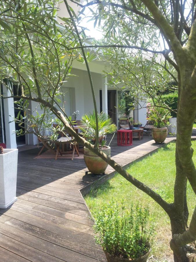 אנדרנוס-לה-באינס Agreable Maison Sur Le Bassin D'Arcachon מראה חיצוני תמונה